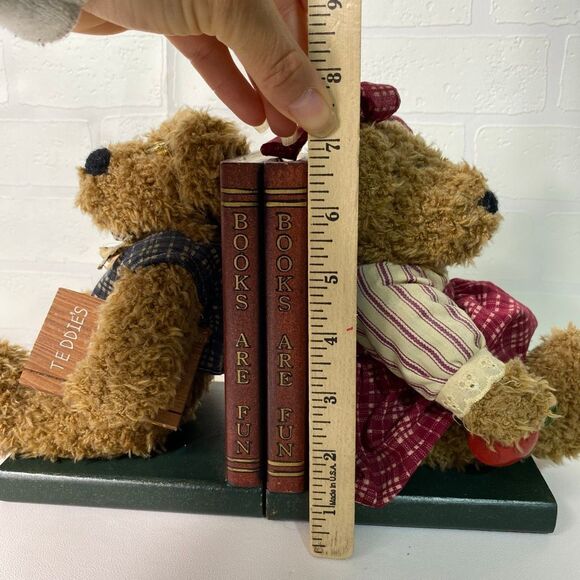 Vintage Bear book ends set of 2 - Picture 5 of 12